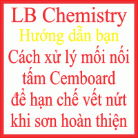 Cách xử lý mối nối tấm cemboard
