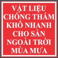Giải pháp chống thấm sàn mùa mưa
